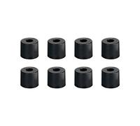 Adam Hall Hardware 4913 M8 AH - El conjunto de 8 pie de goma 38 x 33 mm en bolsa