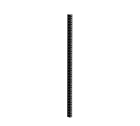 Adam Hall Heavy Duty Black 19 Rack Strip 18U
