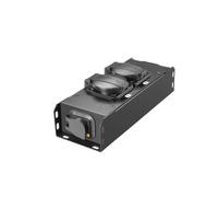 Adam Hall Accessories PRO PORT 2 T - BASE DE ENCHUFES CON 2 TOMAS IP54 + ENTRADA/SALIDA POWER TWIST TR1