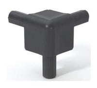 Adam Hall Q 4506 DG - Esquina para casemaker, color gris oscuro