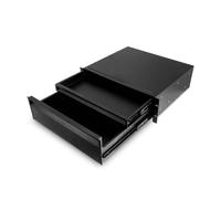 Adam Hall RACK DRAWER 03 DOUBLE ERGO - Cajón Rack de 3U para Racks de 19", negro