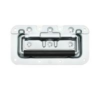 Adam Hall Recessed Sprung Handle in Dish 8 mm Deep