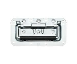 Adam Hall Recessed Sprung Handle in Dish 8 mm Deep