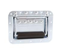 Adam Hall Recessed Sprung Handle in Large Dish 14 mm Deep