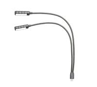 Adam Hall SLED ULTRA Dual USB Gooseneck Lamp