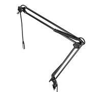 Adam Hall Stands S TBA 01 - Brazo de micrófono para mesa (con cable XLR integrado)