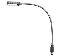 Adam Hall Stands SLED 1 ULTRA USB - Lámpara flexo USB con 4 LED COB