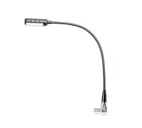Adam Hall Stands SLED 1 ULTRA XLR 4 A - Lámpara flexo con XLR de 4 pines y 4 LED COB