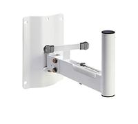 Adam Hall Stands SMBS 5 W - Soporte de Pared para Bafle, blanco