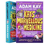 Adam Kay 2 Books Collection Set (Kay's Anatomy, Kay's Marvellous Medicine)