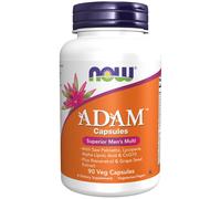 adam men's multivitamin - 90 cápsulas vegetales - now