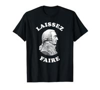 Adam Smith Laissez Faire Divertido Profesor de Negocios Economista Camiseta gráfica económica