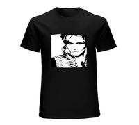 Adam The Ants 80s Pop Rock Punk Music Men's T-Shirt Unisex Black Cotton Print tee Shirts S