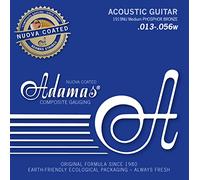 Adamas Cuerdas para Guitarra Acústica Nuova Phosphor Bronze Coated, final con bona Medium .013-.056