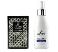ADAMAS Kit Instant Foot Peeling - Tratamiento Pies Eliminación de Callos Instantáneo en tan solo 5 minutos - Elimina fácilmente la piel seca y áspera - 1 x 125 ml + 1 unidad (Kit Buffer+ Instant