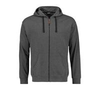 ADAMO Chaqueta con capucha para hombre, tallas grandes hasta 14XL, gris antracita, XXL Grande