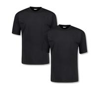 Adamo Paquete de 2 Camisetas Negras Oversize, 2xl-10xl:9XL