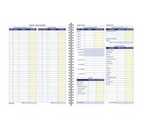 Adams Bookkeeping Record Book, Weekly Format, 8.5 x 11 Inches, White (AFR70)