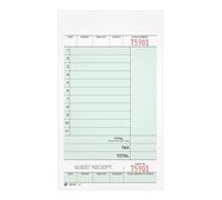 Adams Guest Check Unit Sets, 2-Part, Carbonless, White Bond/Tag, 4-1/4 x 6-3/4 Inches Detached, 250 Sets/Pack (947SWC)