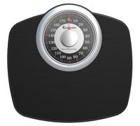 Adamson A25 - Báscula de Baño Analógica - Hasta 160 KG - Números Grandes Y Base Antideslizante - Balanzas Para Baño de Altaprecisión - 20 años de Garantía - Para Casa, Dormitorio- Gold