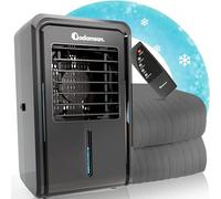 Adamson B10 Bed Cooling System - Twin 190x100 CM - 100% Algodón Colchón Refrescante para Sudores Nocturnos - Enfriador de Cama con Agua Ideal para Dormidores Calientes - Negro