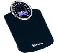 Adamson Báscula Digital y Analógica Híbrida + NUEVO + 2 en 1 - Soporta hasta 180 kg - Vidrio Templado Grueso - Pantalla Extra Grande - Fácil Lectura