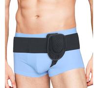 Adamson H2 Cinturón de hernia para hombre - Cinturón ajustable para hernia inguinal lateral - Ajuste universal discreto y soporte cómodo - Compresión ingle con correa de cintura ajustable