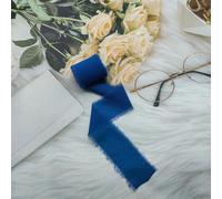 ADAOQIN Cinta de Encaje de Rosas, Cinta de Seda de Gasa, Flores, Encaje de Boda para Corbatas, Ramo de Flores Rasgado Hecho a Mano, Envoltura Decorativa