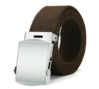 ADAOQIN Cinturón táctico Unisex para Vaqueros, de Lona, de 3,0 cm, para Hombre y Mujer, 1 Unidad.