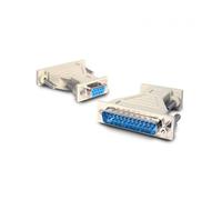 ADAPATDOR SERIE DB9 HEMBRA A SERIE DB25 MACHO