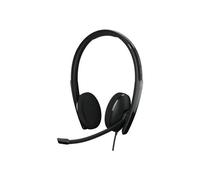 Sennheiser SC 160 Auriculares estéreo con micro USB-C Negro