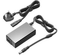 Adaptador 18 V Compatible con Thrustmaster T300 RS T300RS T248 T248X T248-X T128-X T128 T128X T248 Volante de Carreras y Pedales Magnéticos 4469027 6495643 + Cable de Alimentación Cargador de Batería