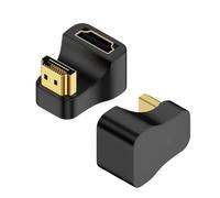 Adaptador 2.1 Convertidor Compatible con macho a hembra en forma de U en ángulo de 360 grados(Type 2)
