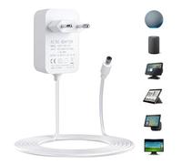 Adaptador 30W (18V 1.67A) para Alexa Echo 3ª/4ª Gen, Echo Show 8/10/15 y Plus 2ª Gen - Cargador de Repuesto con Cable 1.2m, Alimentador Seguro y Estable para Dispositivos de Alta Potencia