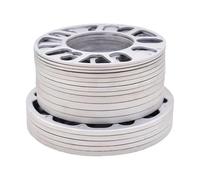 Adaptador 4 Uds Cuñas Espaciadoras Ruedas 4x100 4x108 4x114,3 5x100 5x105 5x108 5x112 Espaciador Rueda Ajustable Junta ET Espaciadores De Rueda(8mm)
