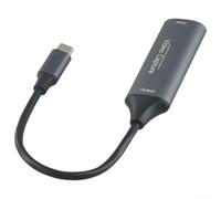 Adaptador 4K para streaming de videojuegos Dex 4K para streaming de juegos | Carcasa de aluminio de alta calidad, excelente disipación de calor, diseño plateado duradero