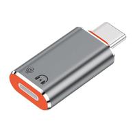 Adaptador 8-Pin a USB C Audio Auriculares para Música Llamadas Línea de | Tipo C macho a 8 pines hembra conector para auriculares iPhone 15/16/17, Pad, Pad, Android y otros puertos de audio (no para