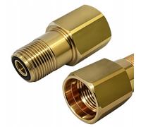 Adaptador 8 TR20 IG - Adaptador de alta presión Easy Lock a M18 rosca macho latón, repuesto 4.111-036.0 | Junta de precisión resistente a la corrosión | para limpiadores de alta presión