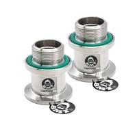 Adaptador a KF25 de 1 a 20 roscas para modelos de bomba (nuevo estilo) 1402 1405 1376 P/N Welch 1393G (paquete de 2 unidades)