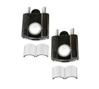 Adaptador abrazadera manillar Abrazadera De Mango Montaje Barra Elevadora Manillar Motocicleta, 22mm, 7/8 ", Universal, Para R1200GS, MT07, MT09