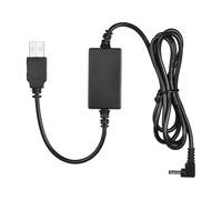 Adaptador acoplador de CC Andoer de 5 V USB a batería ficticia LP-E17, compatible con cámaras Canon EOS M3/M5/M6.