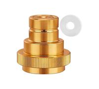 Adaptador AD para burbujeador de agua con gas CO2, conexión del cilindro de CO2 con la válvula de gasificadora