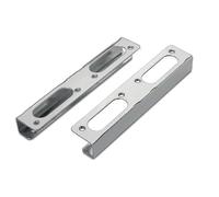 Adaptador - Adaptador metálico 3.5" para Disco Duro 2.5", Fabricado en Metal, fácil instalación, Compatible con múltiples Sistemas. *