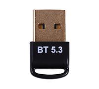 Adaptador, Adaptador USB 5.3, Enchufe Chapado en Oro, Sin Retraso, Emparejamiento Automático, Amplio Alcance, para 8.1 10 11, Compatible con Altavoz de Teléfono Celular PC