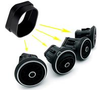 Adaptador Aireador A3 8V a 8P y TT MK1 8N/ Set 4 Adaptadores de Aireador de A3 8V a 8P y TT MK1 8N/ Kit Adaptadores de Aireadores A3 4 Uds