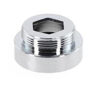 Adaptador aireador de grifo de latón M22 para m24 rosca extensor de grifo de cocina, boquilla giratoria de ahorro de agua de repuesto para fregadero (rosca exterior de 28 mm a 22 mm)