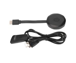 Adaptador Airplay Miracast para pantalla WiFi, adaptador de pantalla inalámbrico compatible con salida 4K UHD y protocolo DLNA para Android, iOS,