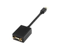 ADAPTADOR AISENS MINI DISPLAYPORT MACHO A SVGA HEMBRA 15CM NEGRO A125-0135