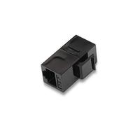 ADAPTADOR AISENS RJ45 HEMBRA A RJ45 HEMBRA CAT6 UTP NEGRO A139-0299