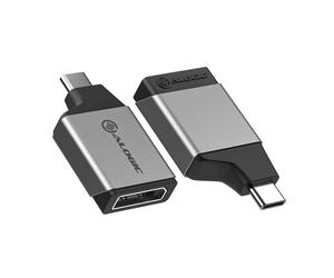 Adaptador - ALOGIC - ULCDPMN-SGR - USB-C a DisplayPort - Compacto - Ligero - 2160p